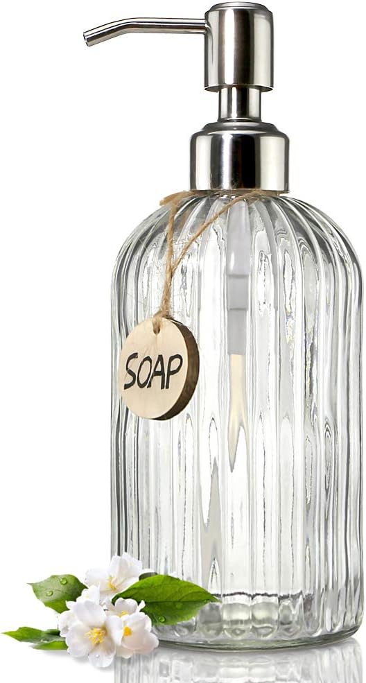 Glass Soap Dispenser