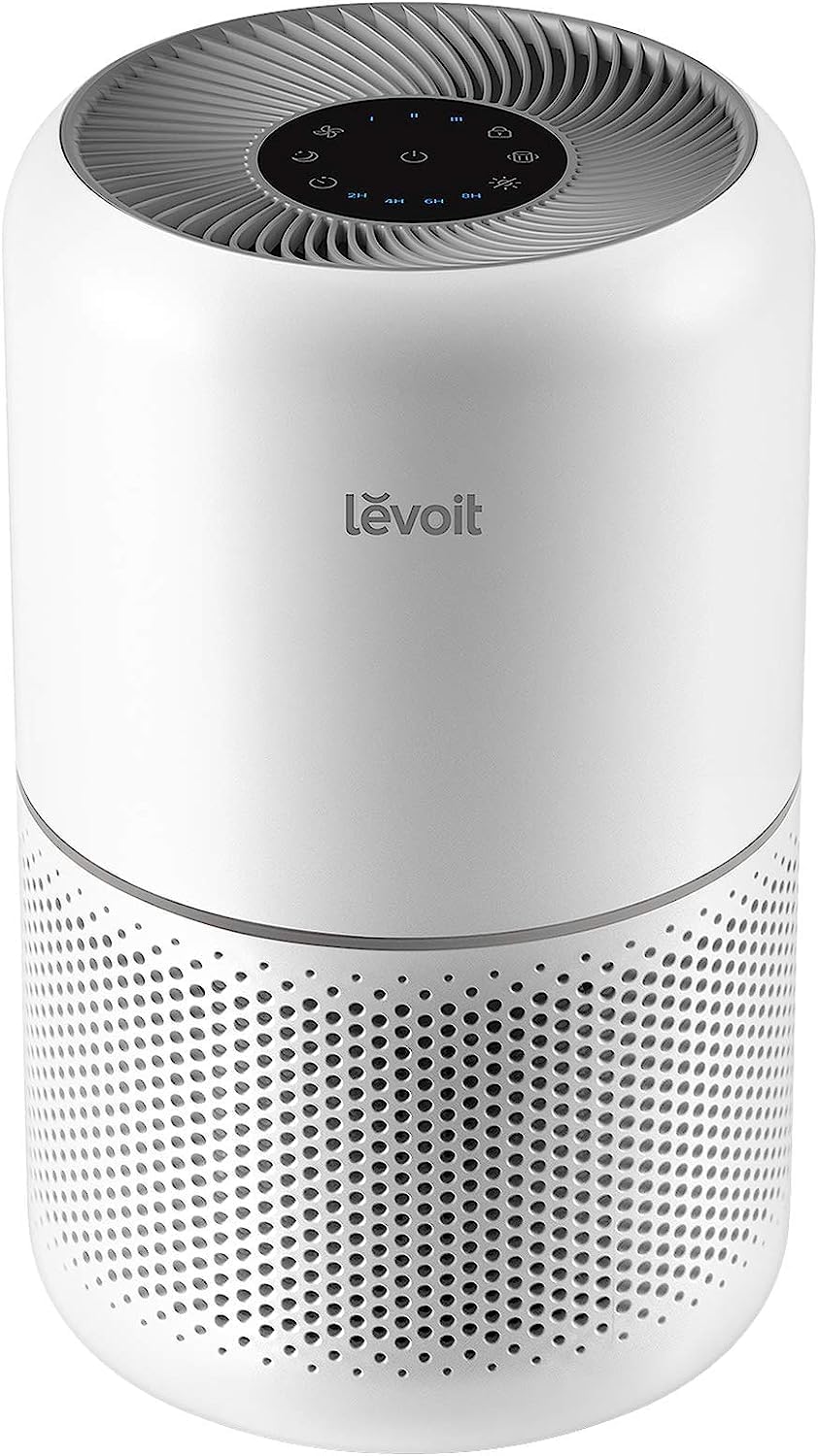 Levoit Core 300 HEPA Air Purifier — reduce microplastic exposure from indoor air