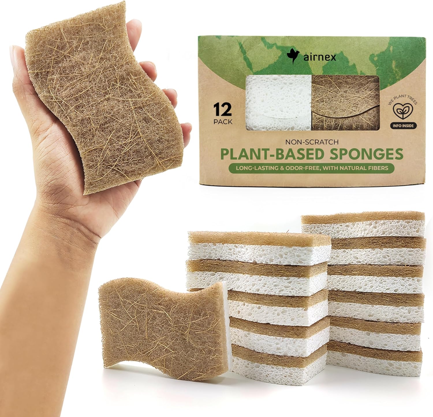 Natural Cellulose Sponges