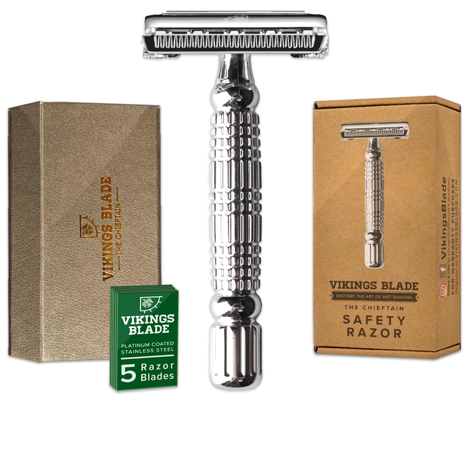 Stainless Steel Safety Razor