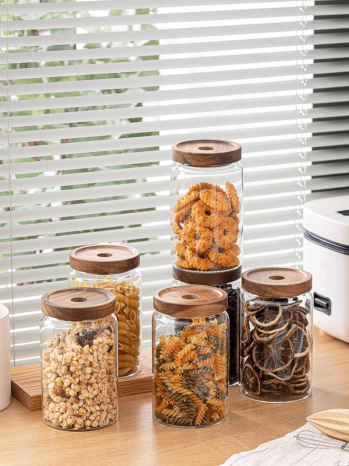 Wide-Mouth Mason Jar Set