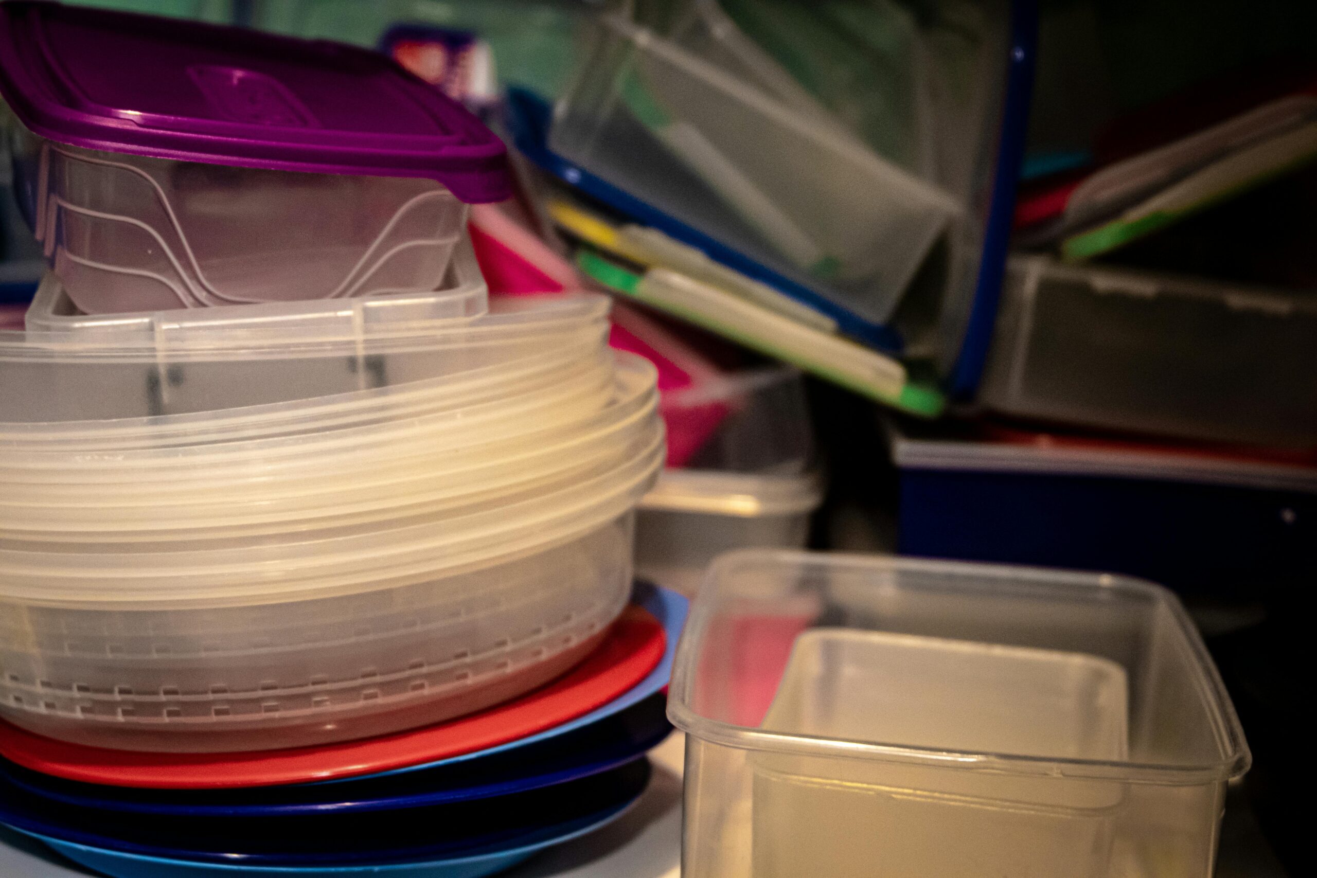 Plastic Food Containers (Tupperware) — a leading source of microplastic exposure at home